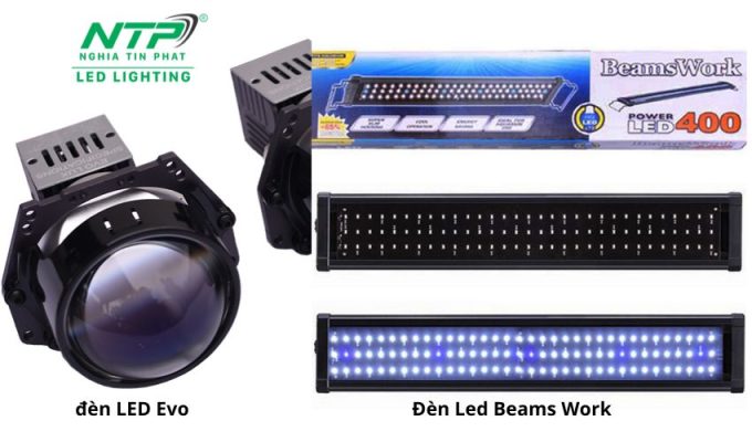 So sánh đèn LED Evo và Beams Work: Đánh giá chi tiết và lựa chọn đúng đèn LED cho xe của bạn