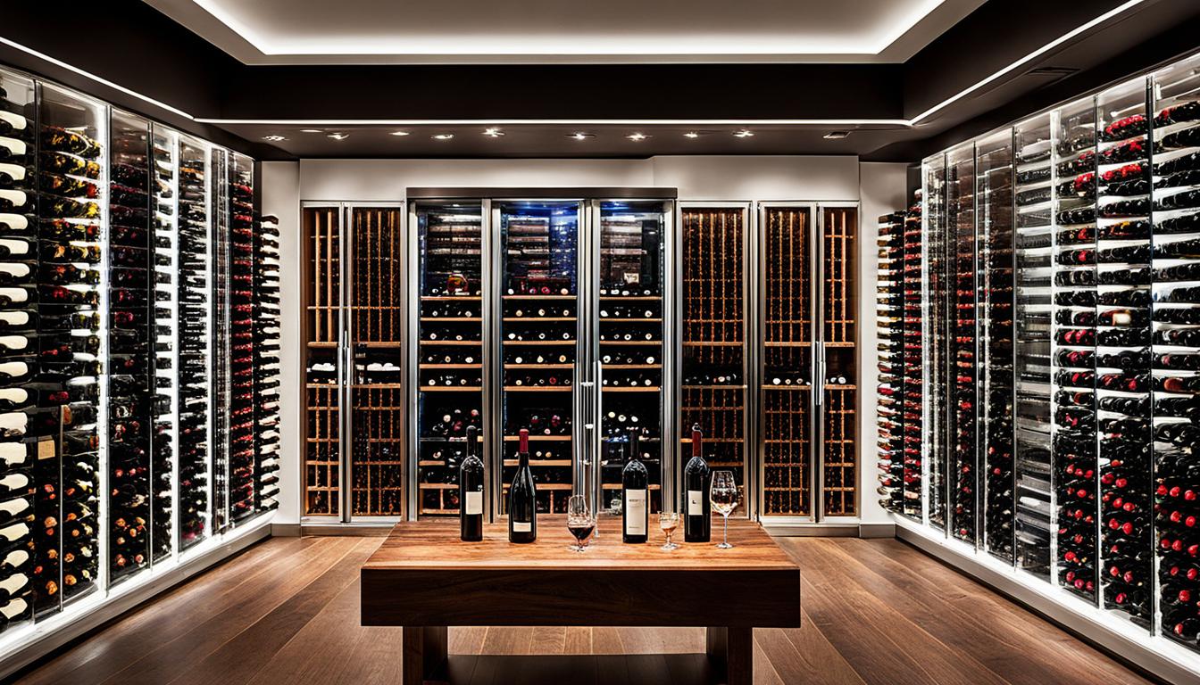 Luxury wine cellars