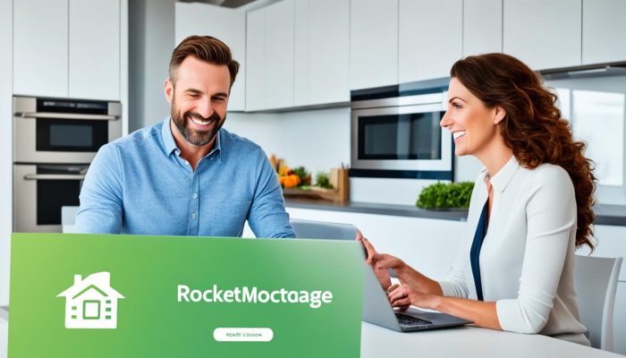 Read more about the article Rocket Mortgage loan application allows you to for a mortgage loan online through Rocket Mortgage